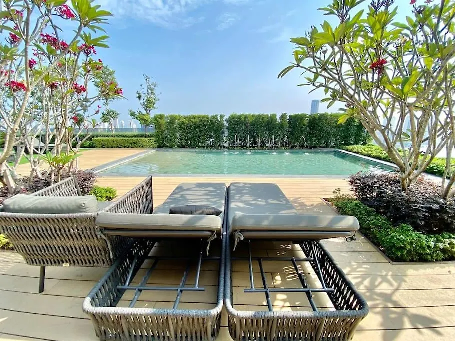 דירה Beacon Executive Suites #Modern Chic #Skypool #Georgetown #5Pax #2Br 2Bath #2Queen 1Single #Quality Well Maintained #Private Host